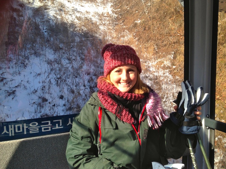 Skiing in Korea