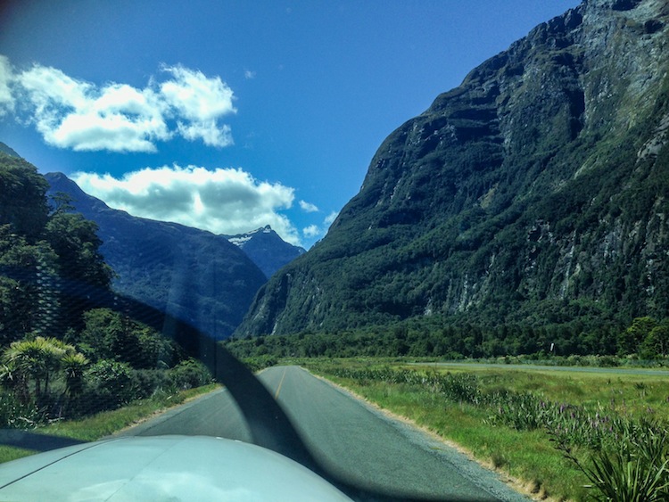 Flying to Milford Sound