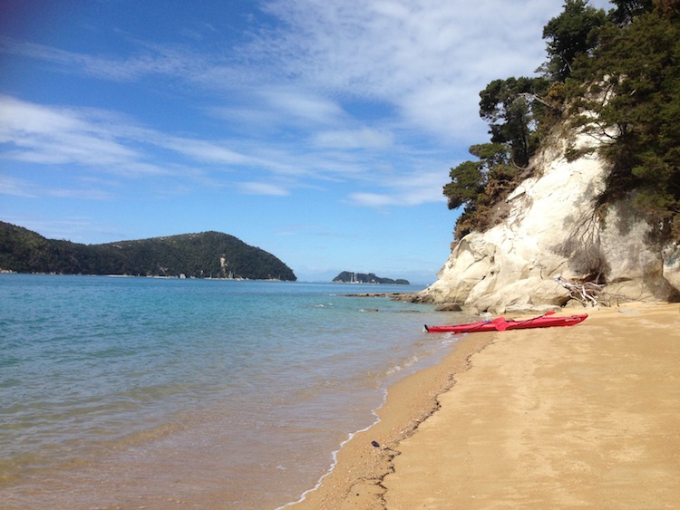 beach in Abel Tasman New Zealand