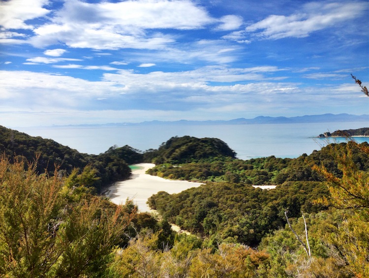 Traveling solo hiking Abel Tasman New Zealand