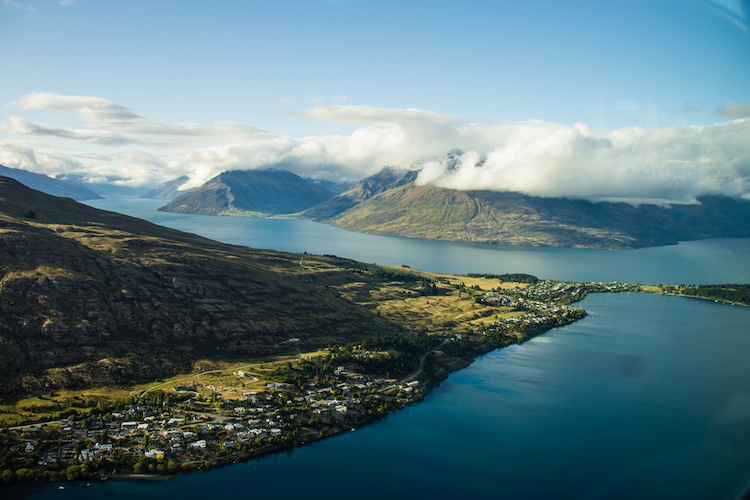 Flying to Milford Sound