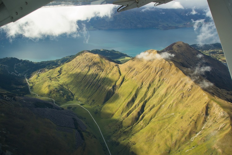 Flying to Milford Sound