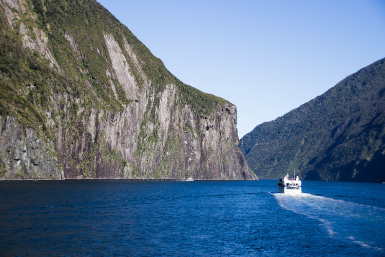 Flying to Milford Sound