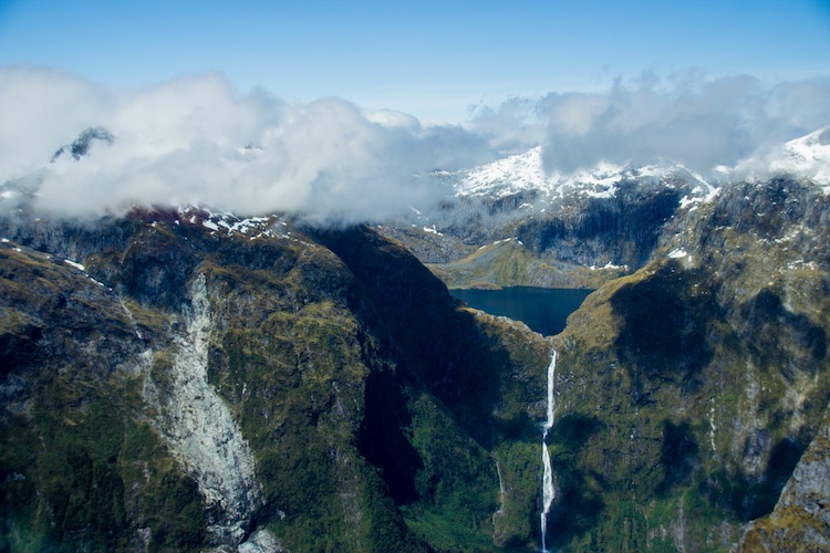 Flying to Milford Sound